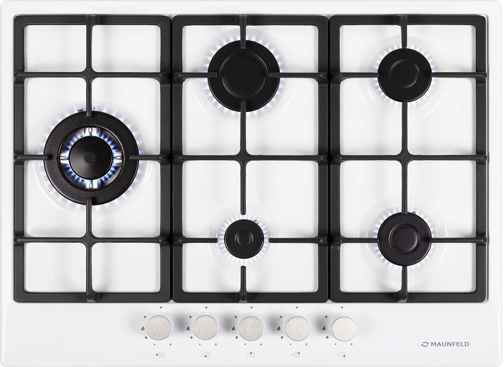 Изображение Варочная панель MAUNFELD EGHE.75.33CW/G (белый)