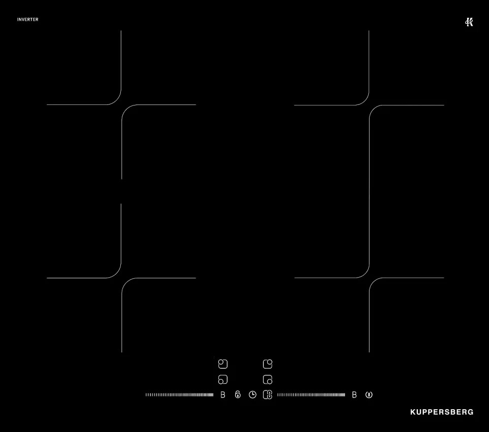 Изображение Варочная панель Kuppersberg ICI 615 (черный)