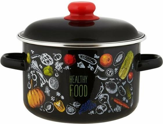 Изображение Кастрюля Appetite 1RD201M Healthy food эмал цил (4 л )