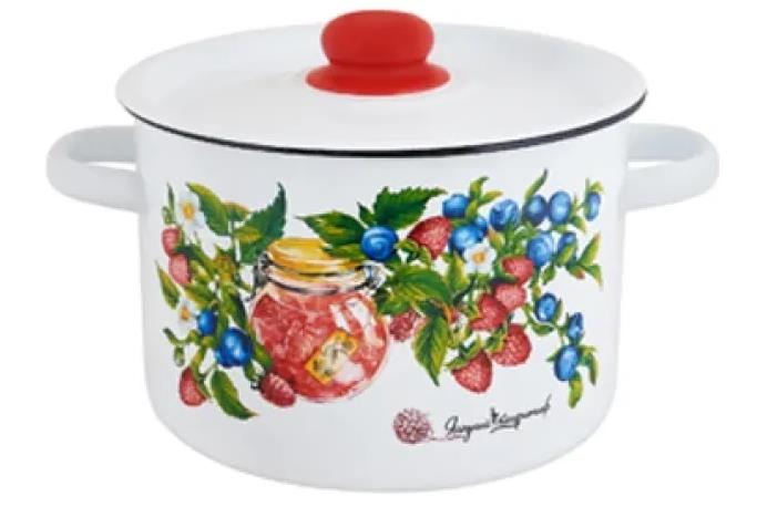 Изображение Кастрюля Appetite 1с16с/1 Конфитюр эмал цил  (2,9 л )