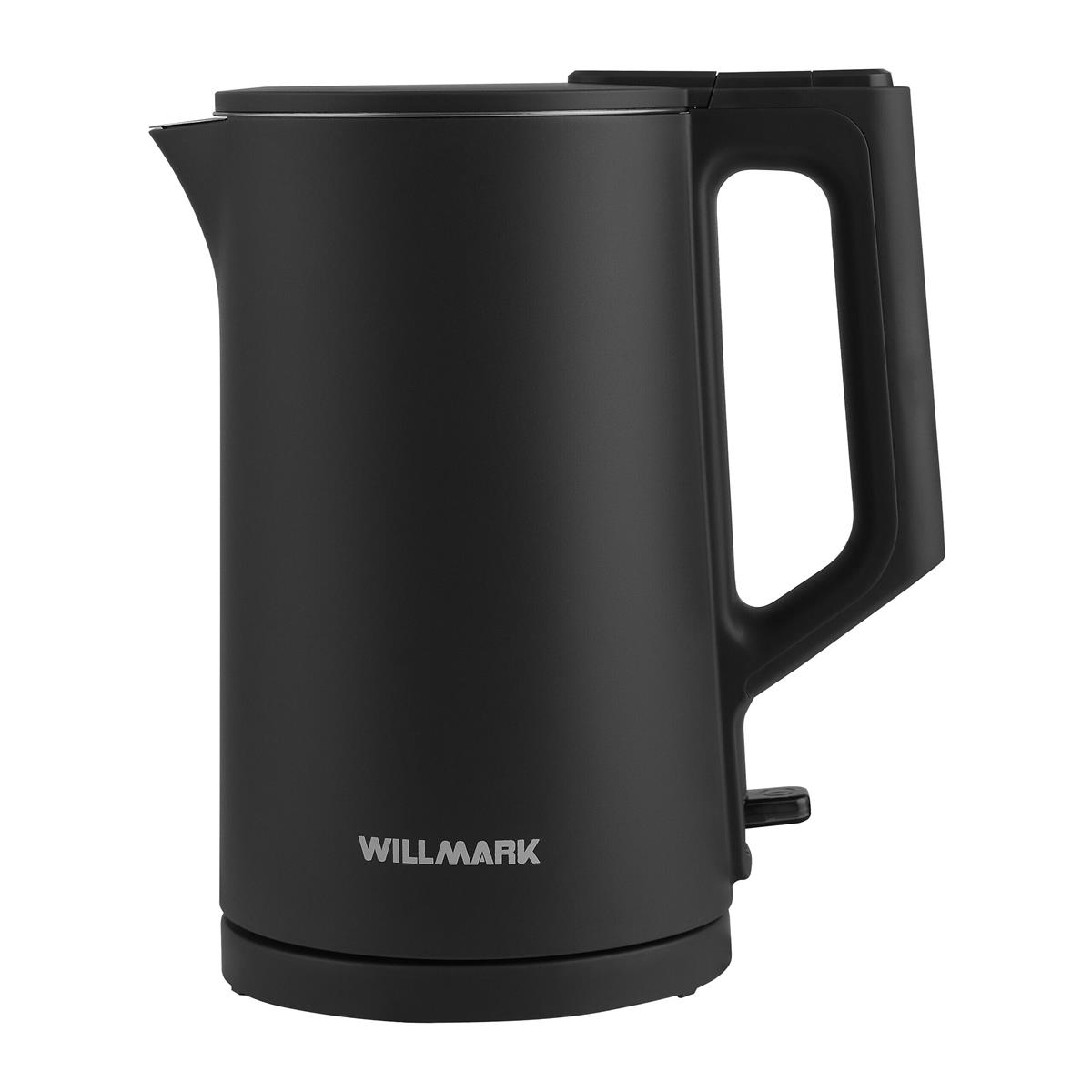 Изображение Электрический чайник Willmark WEK-1828PS (2000 Вт/1,8 л /пластик, нержавеющая сталь/серый)