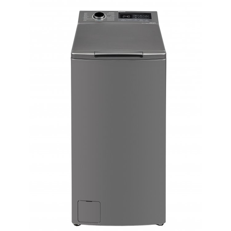 Изображение Стиральная машина Бирюса WM-MT813/05M, металлик (вертикальная, 8 кг, 1300 об/мин )