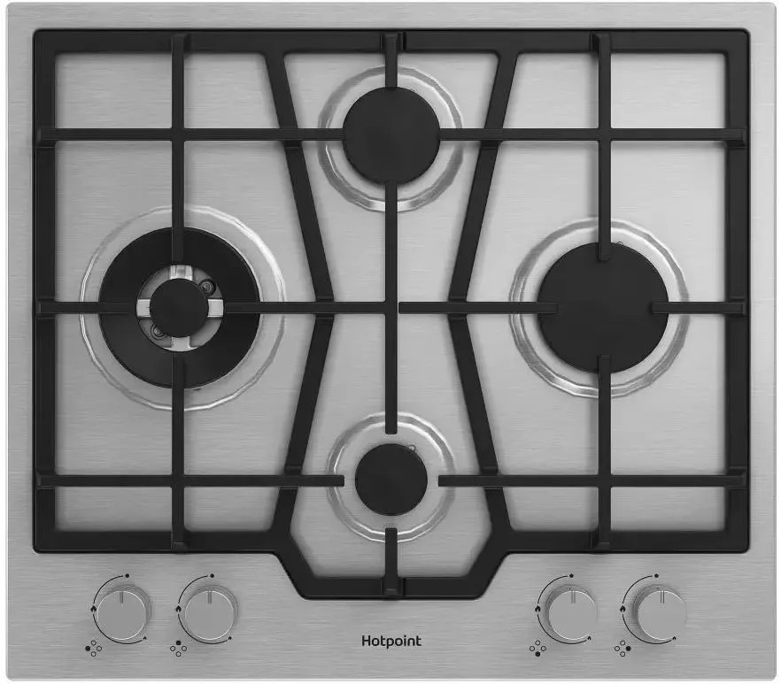Изображение Варочная панель HOTPOINT HGMT 643 W IX (нержавеющая сталь)