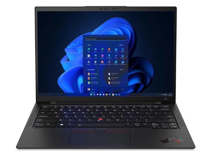 Изображение Ноутбук Lenovo ThinkPad X1 Carbon Gen 11 (Intel 1365U 1800 МГц/ SSD 512 ГБ  /RAM 32 ГБ/ 14" 1920x1200/VGA встроенная/ Windows 11 Pro) (21HM000SUS)