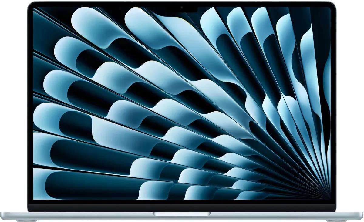 Изображение Ноутбук Apple MacBook Air A3241 (Apple M4 4000 МГц/ SSD 256 ГБ  /RAM 16 ГБ/ 15.3" 2880x1864/VGA встроенная/ macOS) (MC7A4HN/A)