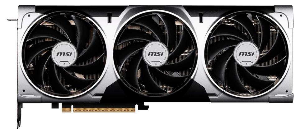Изображение Видеокарта MSI Nvidia GeForce RTX 5070 Ti OC 16Gb 16 Гб (GeForce RTX 5070 Ti, GDDR7)/(RTX5070Ti 16G VENTUS 3X OC 16GB)