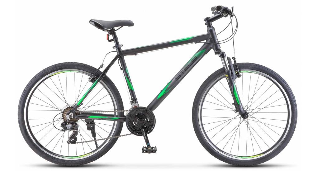 Изображение Велосипед Stels Navigator 620 V 26" K010 (черный матовый/26 "/17.0 ")-2023 года JU133650/LU096783