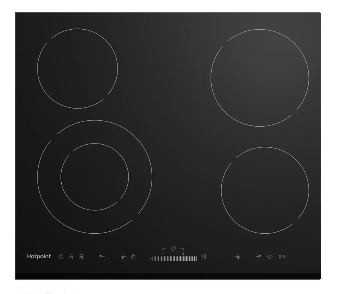 Изображение Варочная панель HOTPOINT HR 6T2 B S (черный)