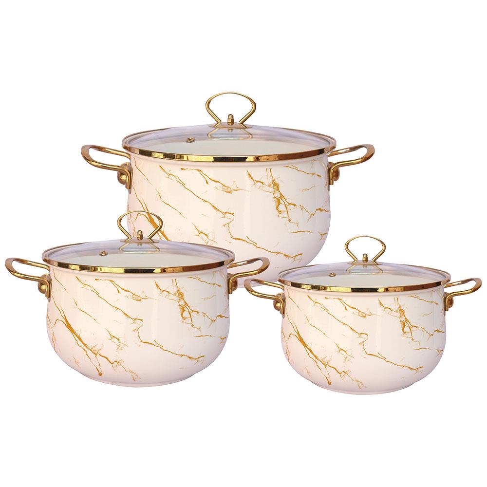 Изображение Набор кастрюль Zeidan Marble Z-80630 ()