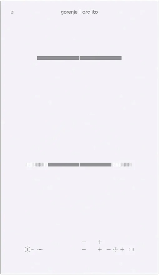 Изображение Варочная панель Gorenje ECT322ORAW (белый)