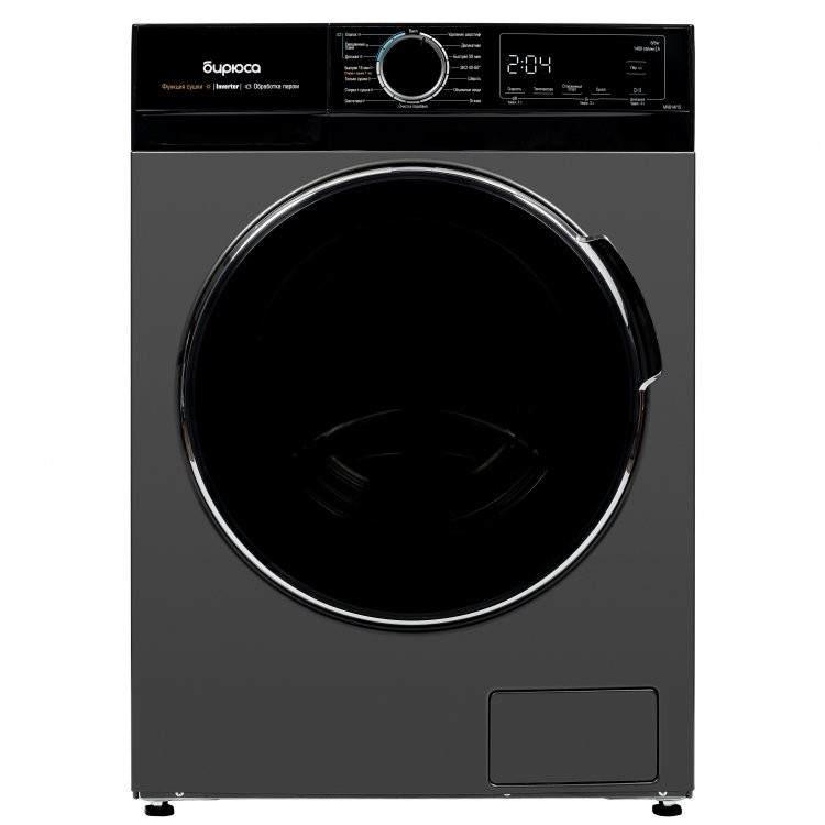 Изображение Стиральная машина Бирюса WMD-MX814/15 DM, серый (фронтальная, 8 кг, 1400 об/мин )