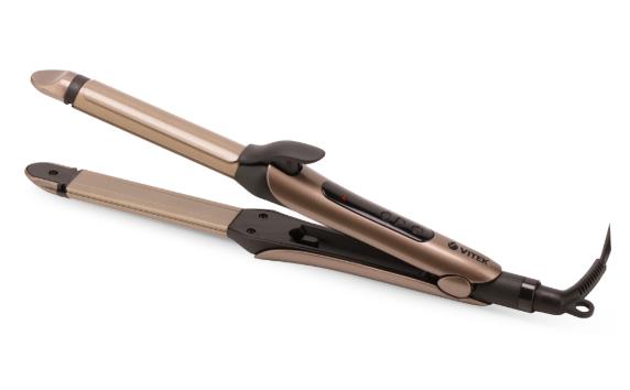 Изображение Щипцы для волос VITEK VT-8432 (50 Вт /200 °C/керамическое)