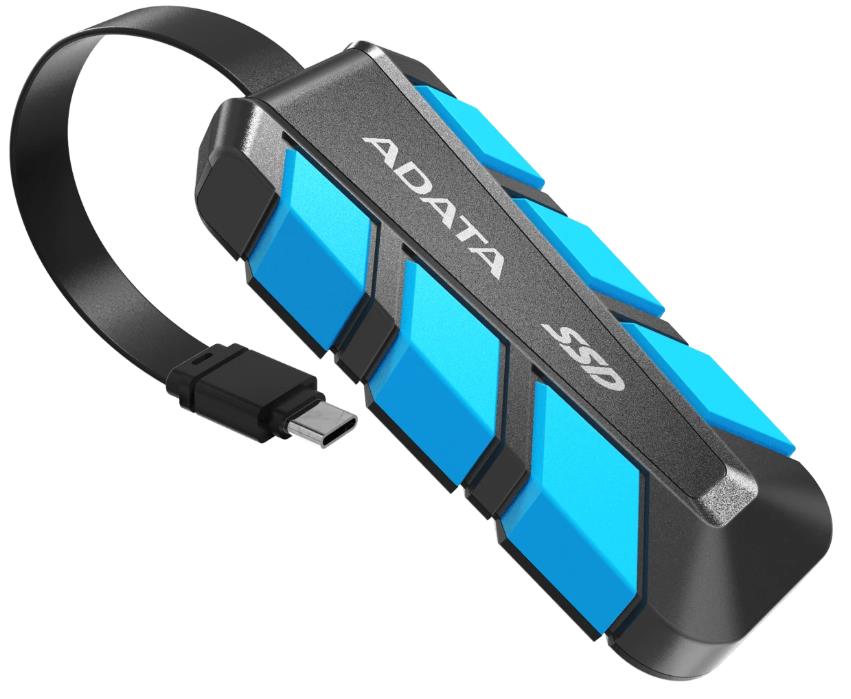 Изображение Внешний жесткий диск ADATA SC740 Blue (1024 Гб//SSD)