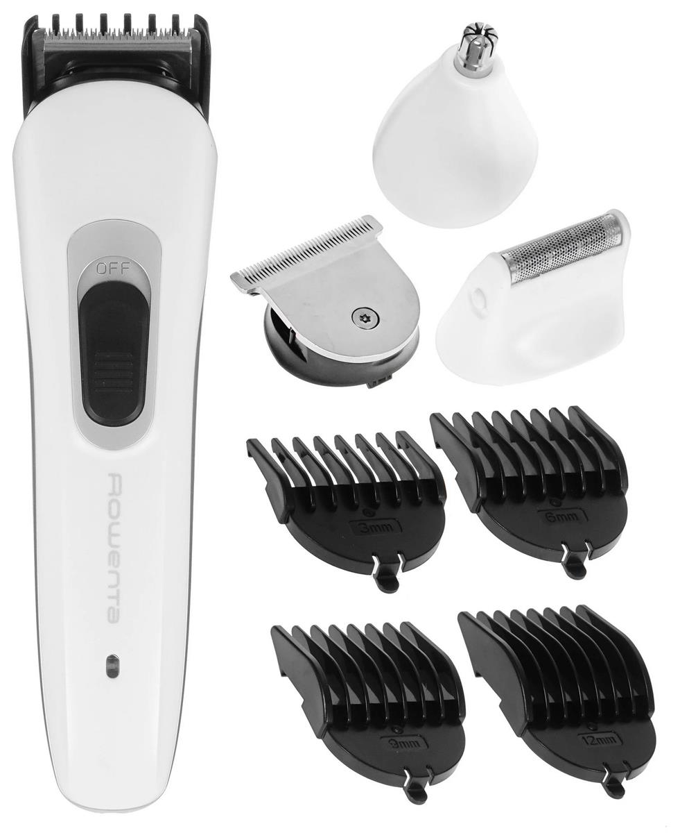 Изображение Триммер в носу и ушах, бороды и усов, головы Rowenta TN8961F4, белый, черный