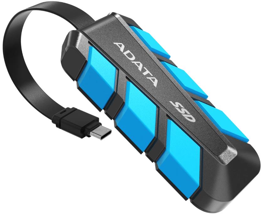 Изображение Внешний жесткий диск ADATA SC740 Blue (500 Гб//SSD)