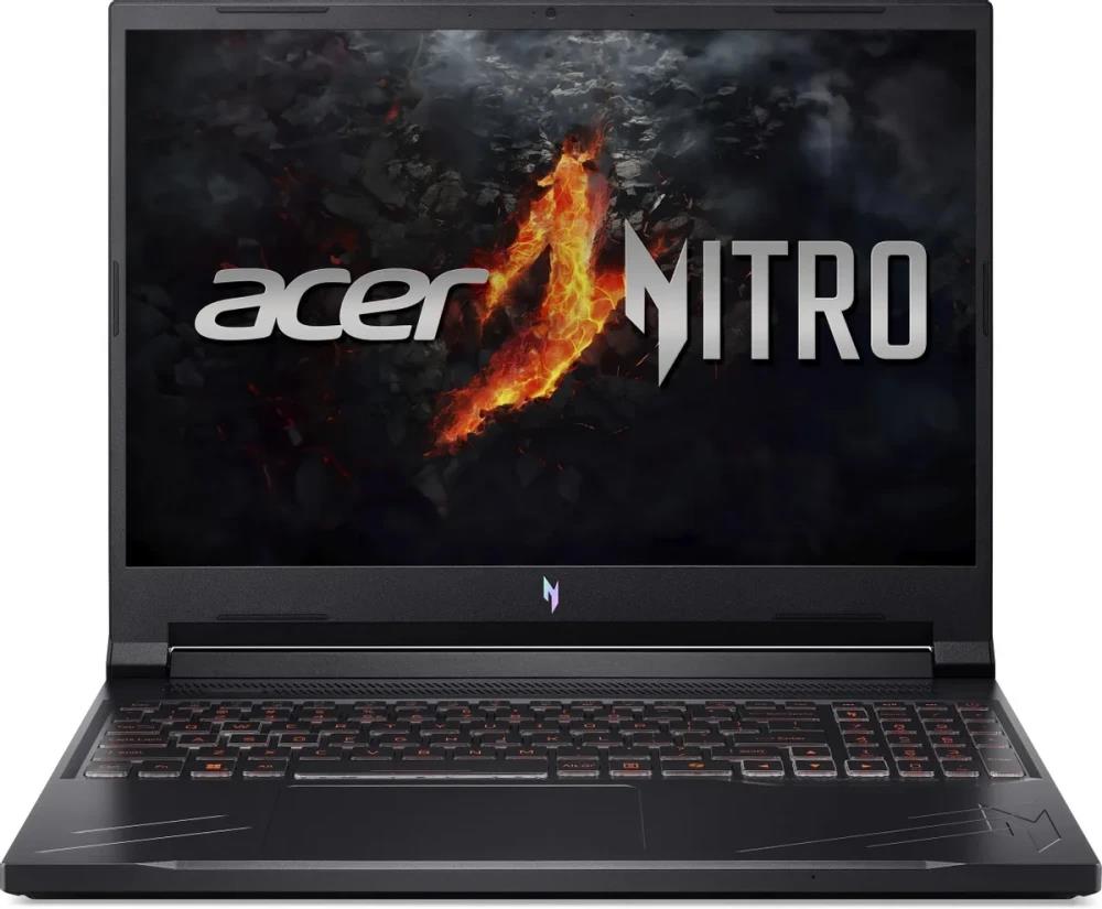 Изображение Ноутбук Acer Nitro V 16 ANV16-41-R3B9 (AMD 8645HS 4300 МГц/ SSD 1024 ГБ  /RAM 16 ГБ/ 16" 1920x1200/VGA дискретная/ Без ОС) (NH.QRUCD.00B)