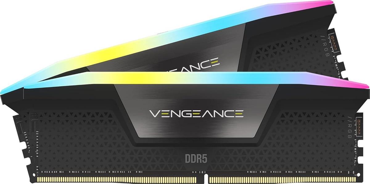 Изображение Оперативная память 2x16 GB DDR5 Corsair Vengeance RGB (48000 Мб/с, 6000 МГц, CL30)