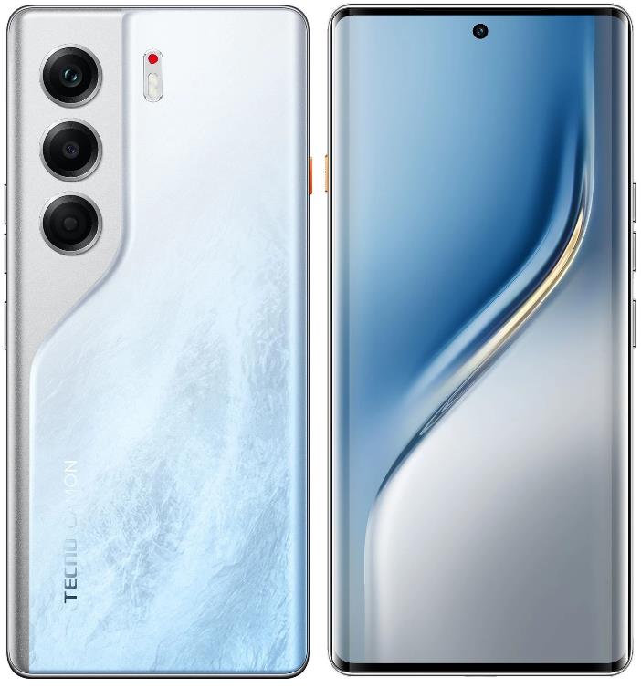Изображение Смартфон TECNO CAMON 40 Pro 5G (256 Гб/8 Гб) белый