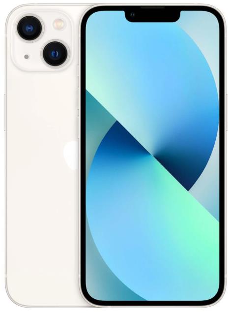 Изображение Смартфон Apple iPhone 13 A2633 (128 Гб/4 Гб) сияющая звезда