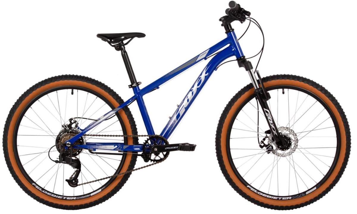 Изображение Велосипед Foxx Caiman JR 24 (173975) (синий/24 "/12.0 ")-2025 года 24SHD.CAIMAN.12BL5