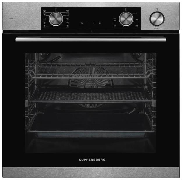 Изображение Духовой шкаф Kuppersberg KSO 610 X (80 л , чёрный, серебристый)