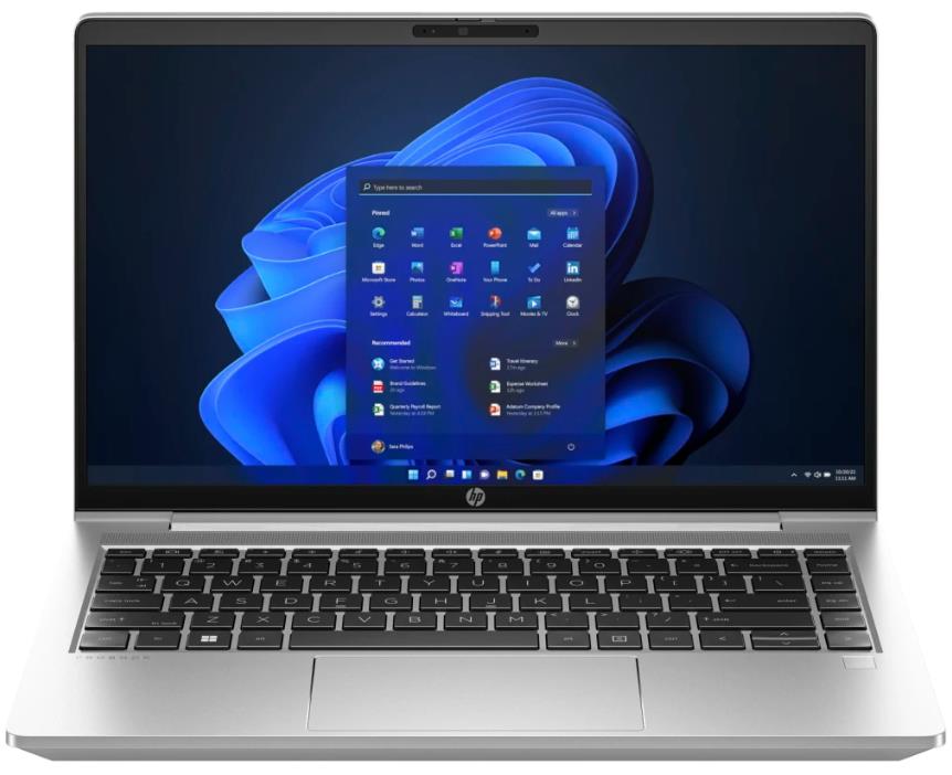 Изображение Ноутбук HP ProBook 440 G10 (Intel 1334U 1300 МГц/ SSD 512 ГБ  /RAM 8 ГБ/ 14" 1920x1080/VGA встроенная/ Без ОС) (B39P2AT)