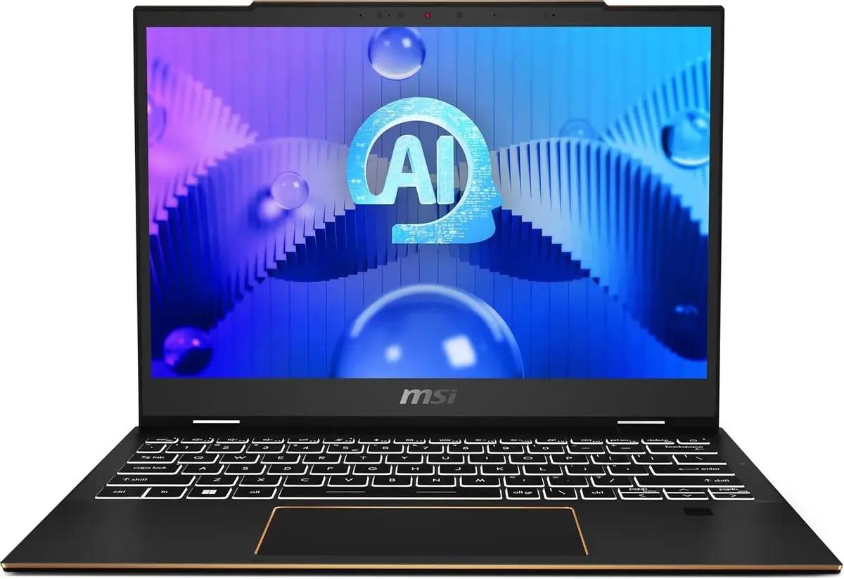 Изображение Ноутбук MSI Summit E13 AI Evo A1MTG-001US (Intel 155H 1400 МГц/ SSD 1024 ГБ  /RAM 16 ГБ/ 13.3" 1920x1200/VGA встроенная/ Windows 11 Home) (9s7-13p411-001)