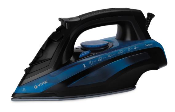Изображение Утюг VITEK VT-8327 (2400 Вт/черный)