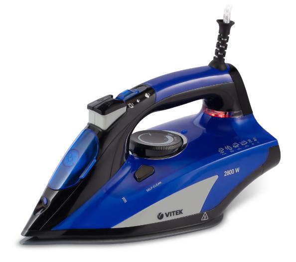 Изображение Утюг VITEK  VT-1268 (2800 Вт/синий, черный)