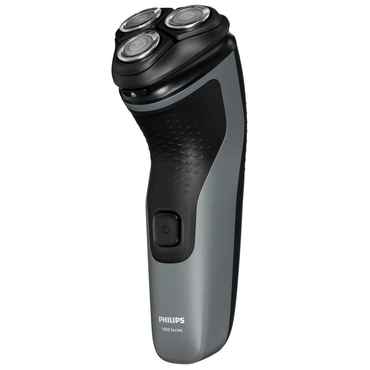 Изображение Бритва Philips S1142/00 реж.эл.:3 питан.:элек.сеть/аккум,серый, черный