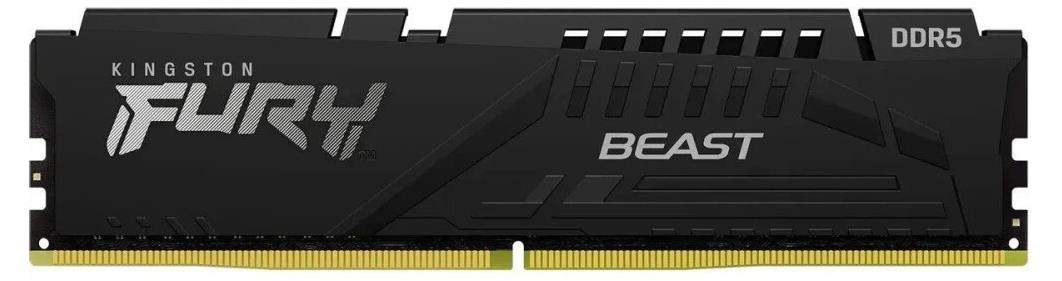 Изображение Оперативная память 1x32 GB DDR5 Kingston Fury Beast (48000 Мб/с, 6000 МГц, CL30)