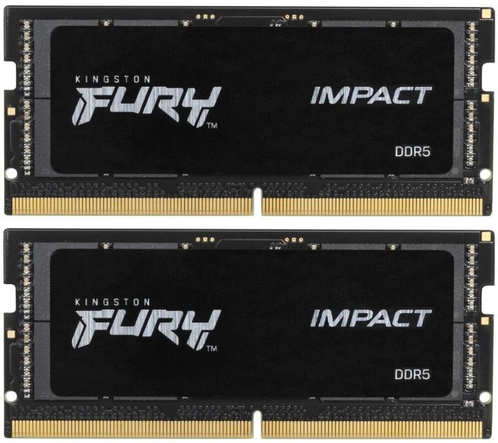 Изображение Оперативная память 2x16 GB DDR5 Kingston Fury Impact (48000 Мб/с, 6000 МГц, CL38)