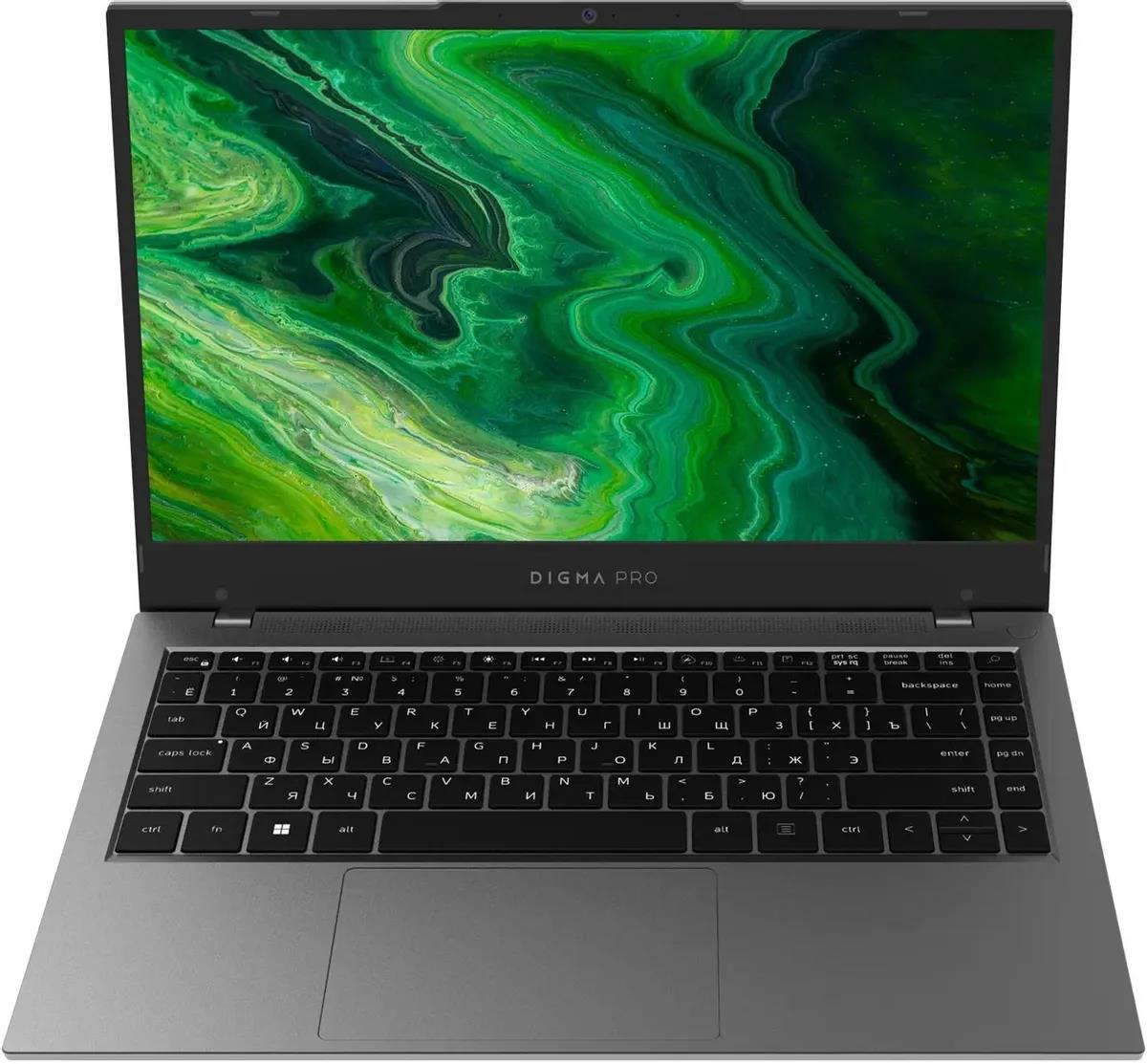 Изображение Ноутбук Digma PRO Fortis M (Intel 5825U 2000 МГц/ SSD 512 ГБ  /RAM 16 ГБ/ 15.6" 1920x1080/VGA встроенная/ Windows 11 Pro) (DN15R7-ADXW04)