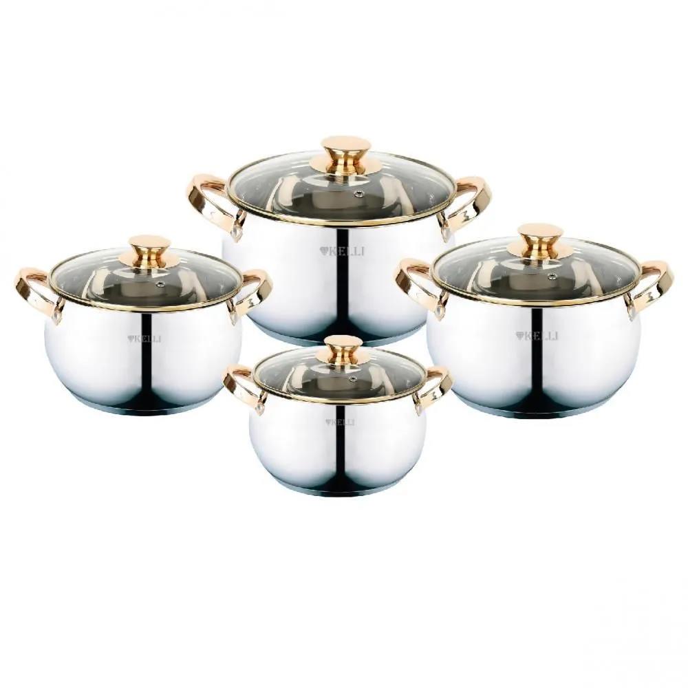 Изображение Набор кастрюль Kelli KL-4298 8 предметов ()