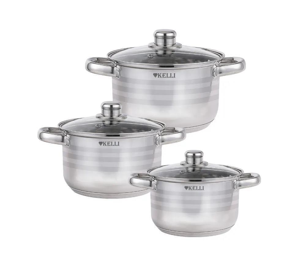 Изображение Набор кастрюль Kelli KL-4294 6пред. ()