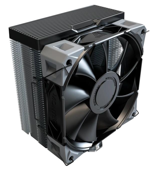 Изображение Кулер для процессора Montech NX400 Black (AM4, LGA1150/1151/1155/S1156, LGA 1200, LGA 1700, AM5)1 шт