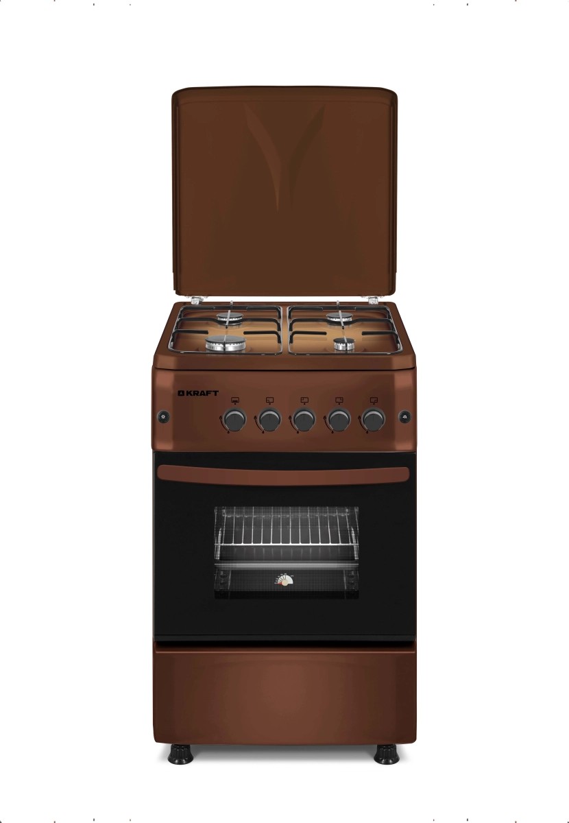 Изображение Плита Kraft KF-FSF5423AGBR,коричневый