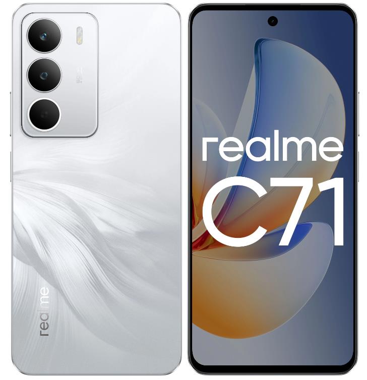 Изображение Смартфон Realme C71 (256 Гб/8 Гб) белый