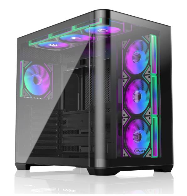 Изображение Корпус Raijintek Atreus BT7 Black (mATX, ATX, Mini-ITX, EATX, черный, без БП)/(0R20B00258)