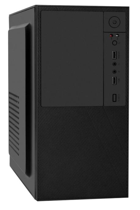 Изображение Корпус ExeGate BAA-308-UNS500 500W Black (mATX, Mini-ITX, черный, 500 Вт)/(EX299231RUS)