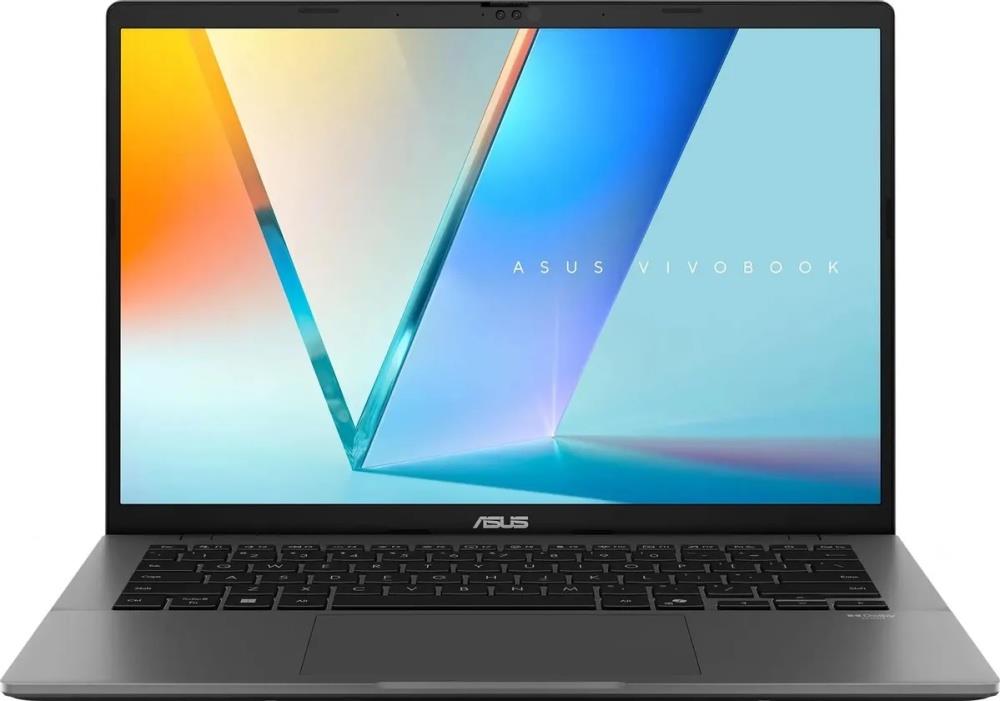 Изображение Ноутбук Asus VivoBook S14 S3407CA-LY097 (Intel 225H 1700 МГц/ SSD 512 ГБ  /RAM 16 ГБ/ 14" 1920x1200/VGA встроенная/ Без ОС) (90NB16J2-M00760)