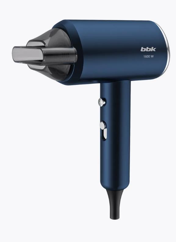 Изображение Фен BBK BHD1600 (1600 Вт /синий)