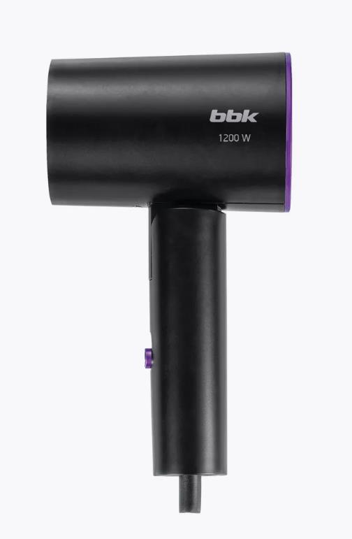 Изображение Компактный фен BBK BHD1202 (1200 Вт /черный)