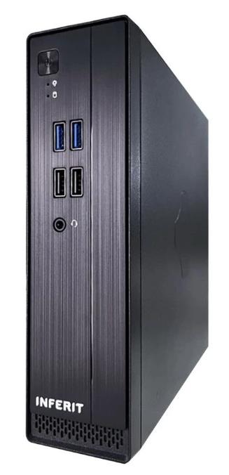 Изображение Корпус Foxline FL-105-AD120-DC-INF (Mini-ITX, серый, 120 Вт)/(FL-105-AD120-DC-INF)