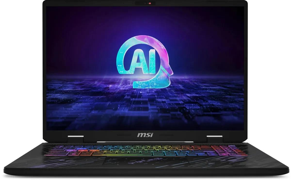 Изображение Ноутбук MSI Pulse 17 AI C1VEKG-089XRU (Intel 155H 1400 МГц/ SSD 1024 ГБ  /RAM 32 ГБ/ 17" 2560x1600/VGA дискретная/ Без ОС) (9S7-17T311-089)