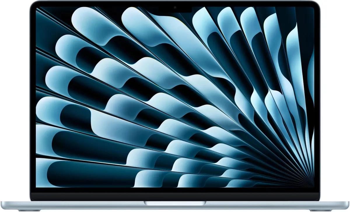 Изображение Ноутбук Apple MacBook Air 13 A3240 (Apple M4 4000 МГц/ SSD 512 ГБ  /RAM 24 ГБ/ 13.6" 2560x1664/VGA встроенная/ macOS) (MC6V4LL/A)