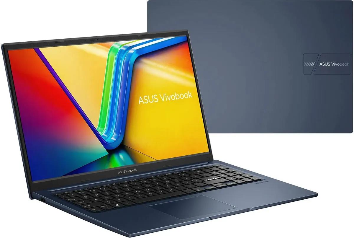 Изображение Ноутбук Asus Vivobook 15 X1504VA-BQ2879 (Intel 1315U 1200 МГц/ SSD 512 ГБ  /RAM 8 ГБ/ 15.6" 1920x1080/VGA встроенная/ Без ОС) (90NB10J1-M03B10)