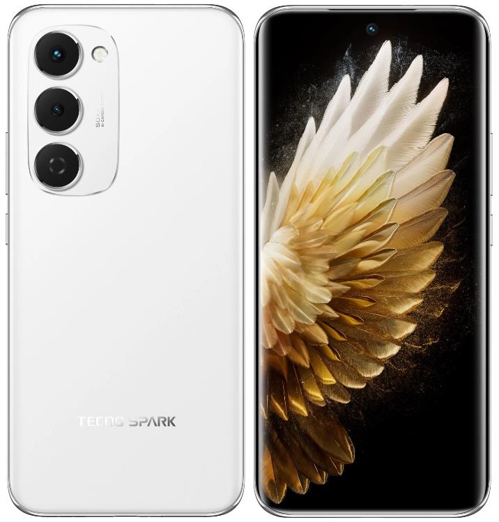 Изображение Смартфон TECNO Spark 40 Pro+ (256 Гб/8 Гб) белый