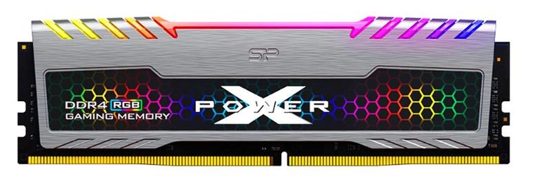 Изображение Оперативная память 8 GB DDR4 Silicon Power XPower Turbine RGB (28800 МБ/с, 3600 МГц, CL18)