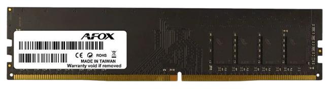 Изображение Оперативная память 4 GB DDR4 AFOX AFLD44FK1P (21300 МБ/с, 2666 МГц, CL19)